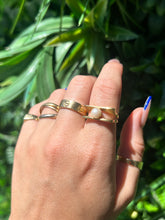 Load image into Gallery viewer, Square Pearl Ring
