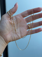 Solid Flat Elongated Curb