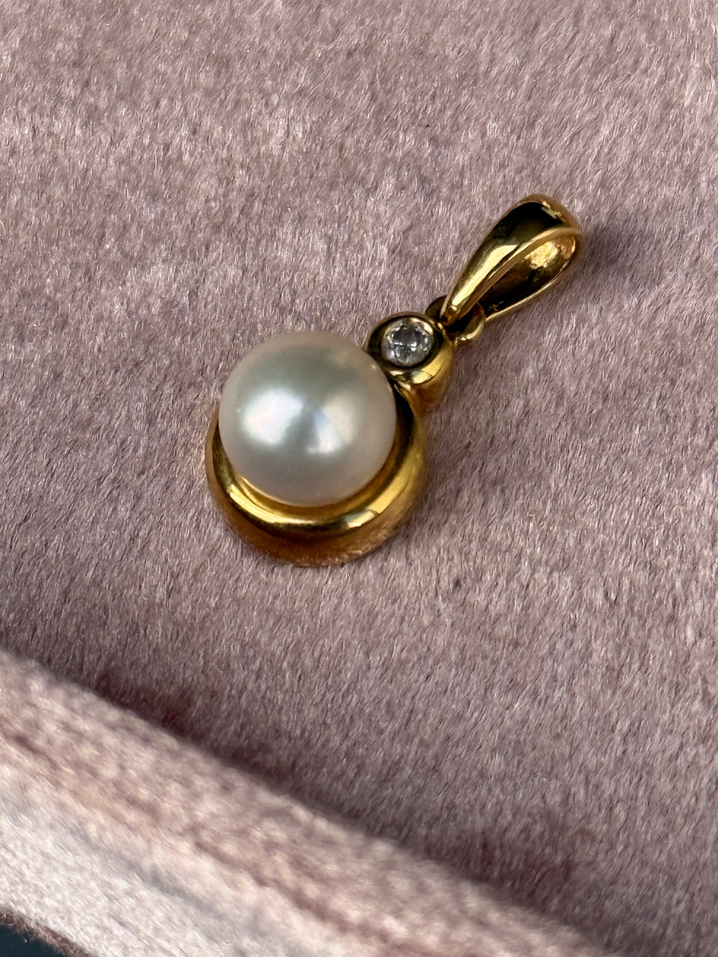 Pearl Drop Charm