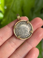 Old Coin Charm