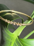 Heart Diamond Bangle