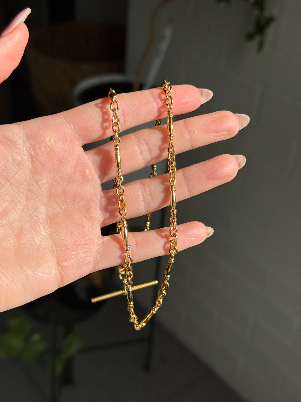 Fancy Trombone Watch Chain