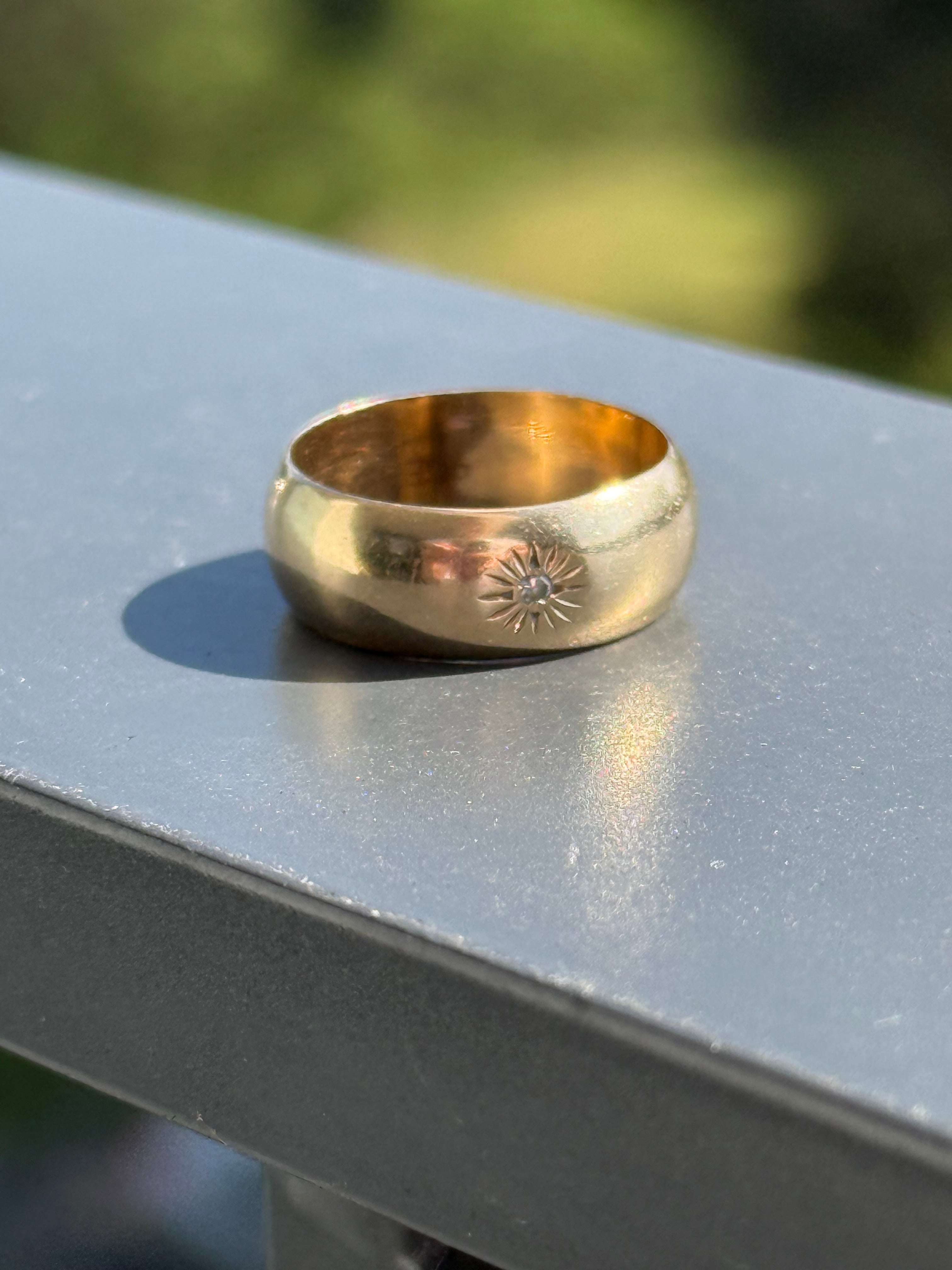 Diamond Starburst Cigar Band