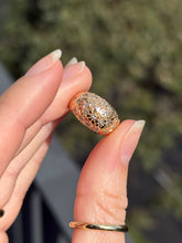 Load image into Gallery viewer, Diamond Comet Dome Ring
