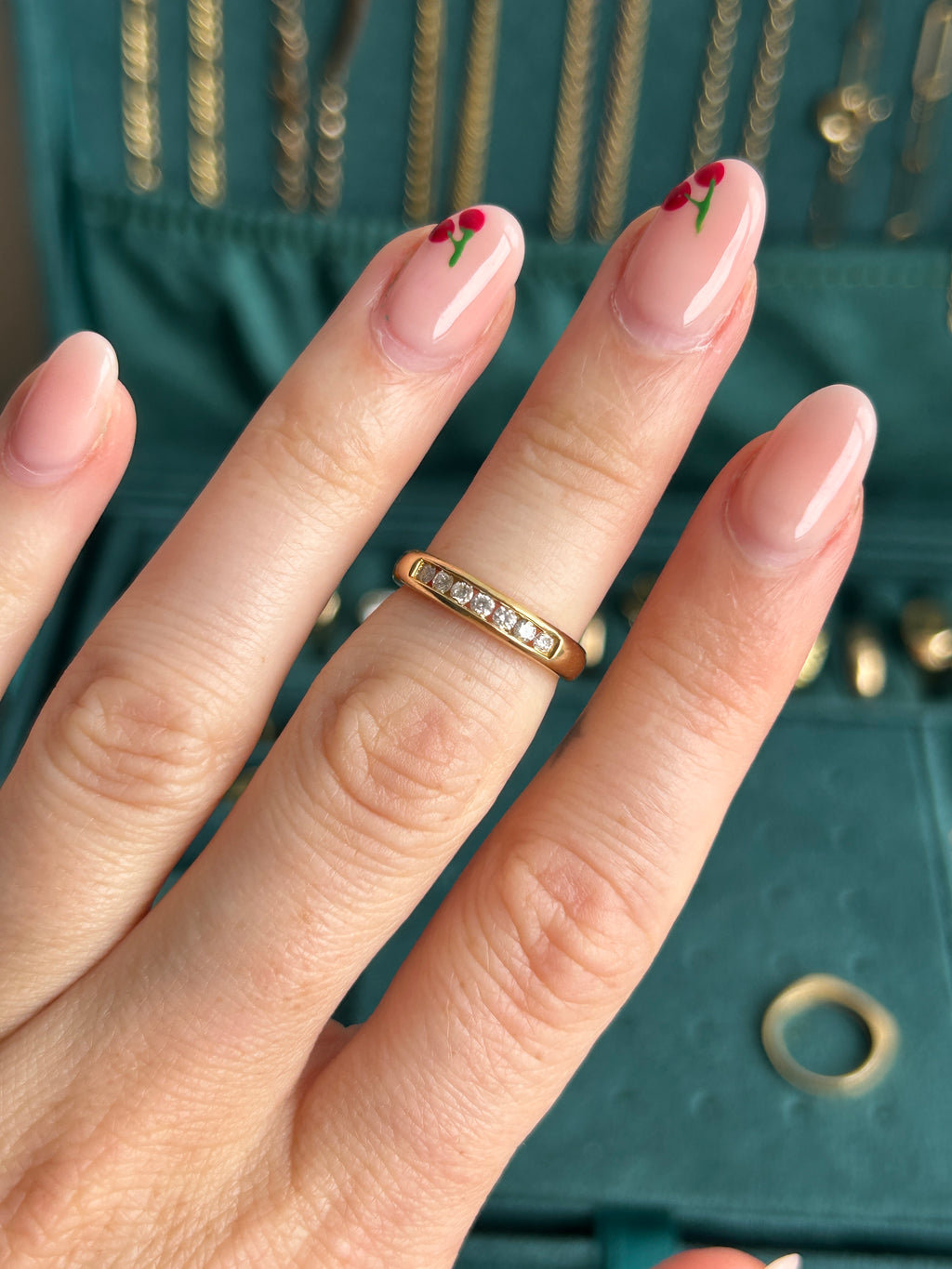 Gold Diamond Band