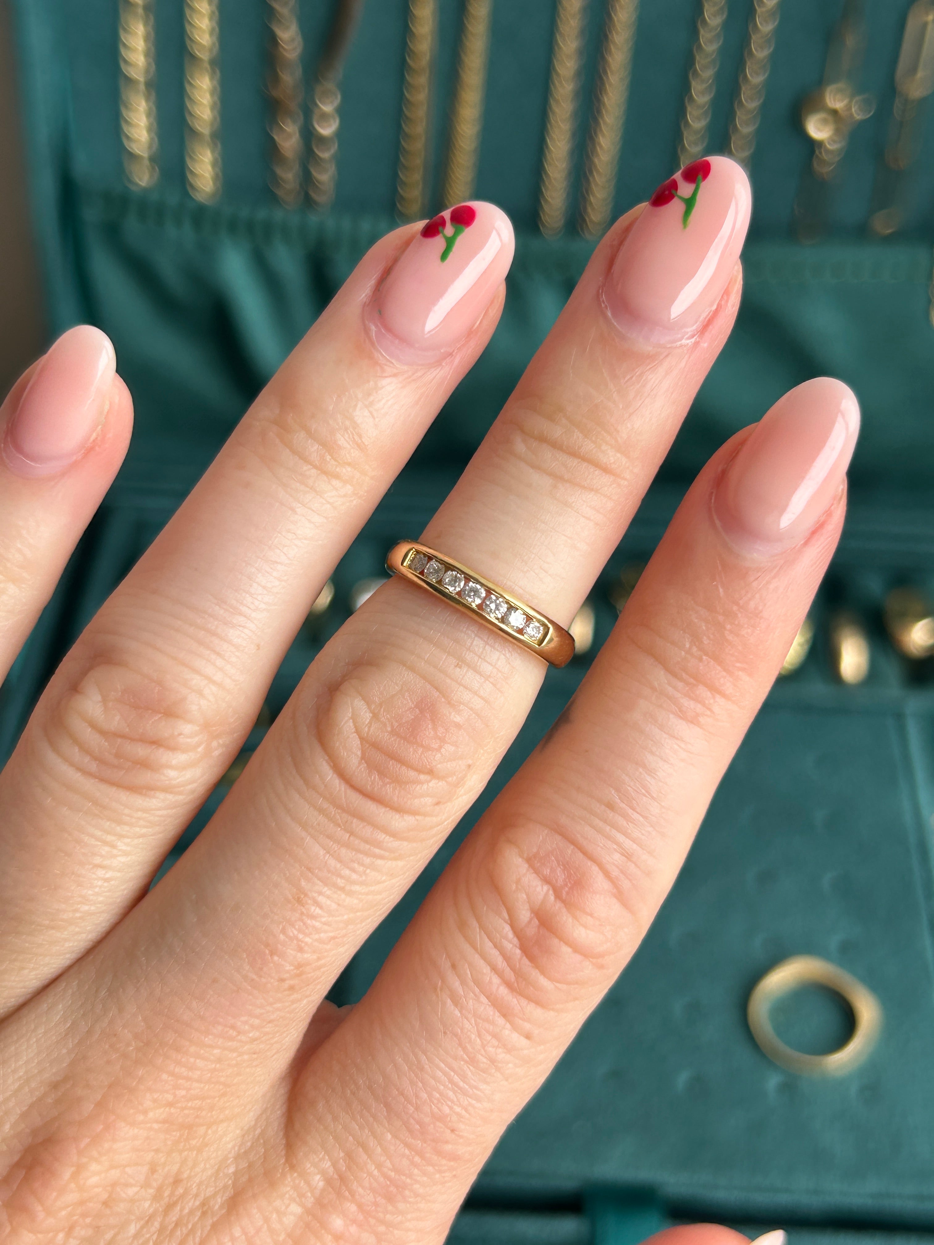 Gold Diamond Band