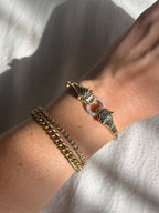 Diamond Cheetah Bangle