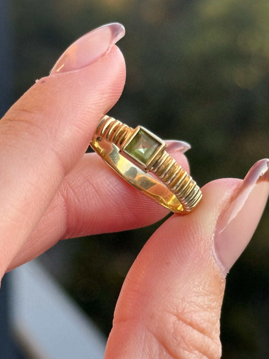 Peridot Ring