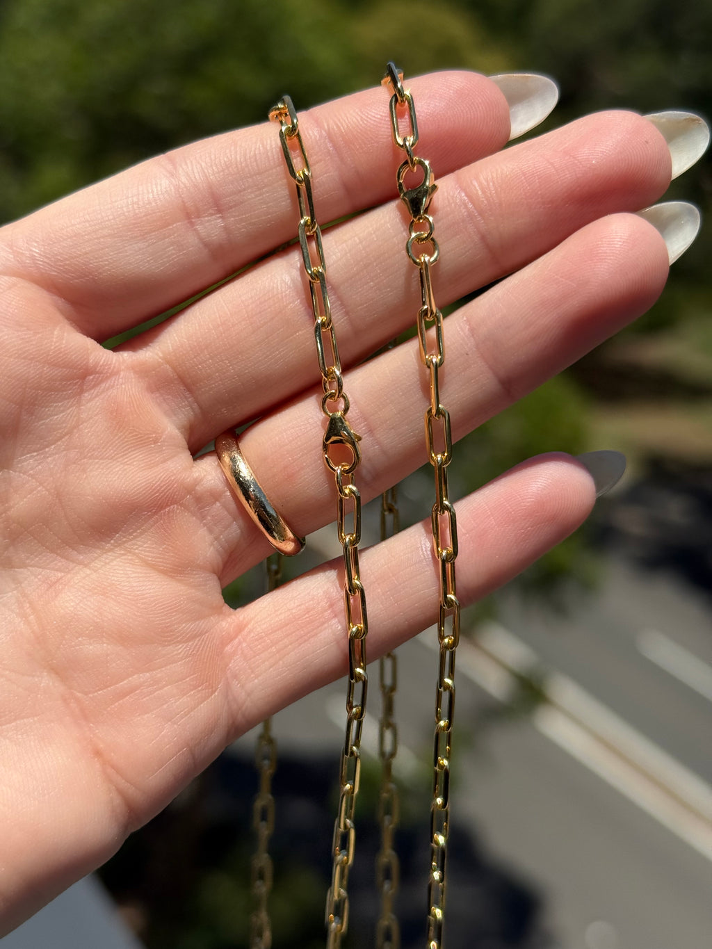 Solid New Paperclip Chain