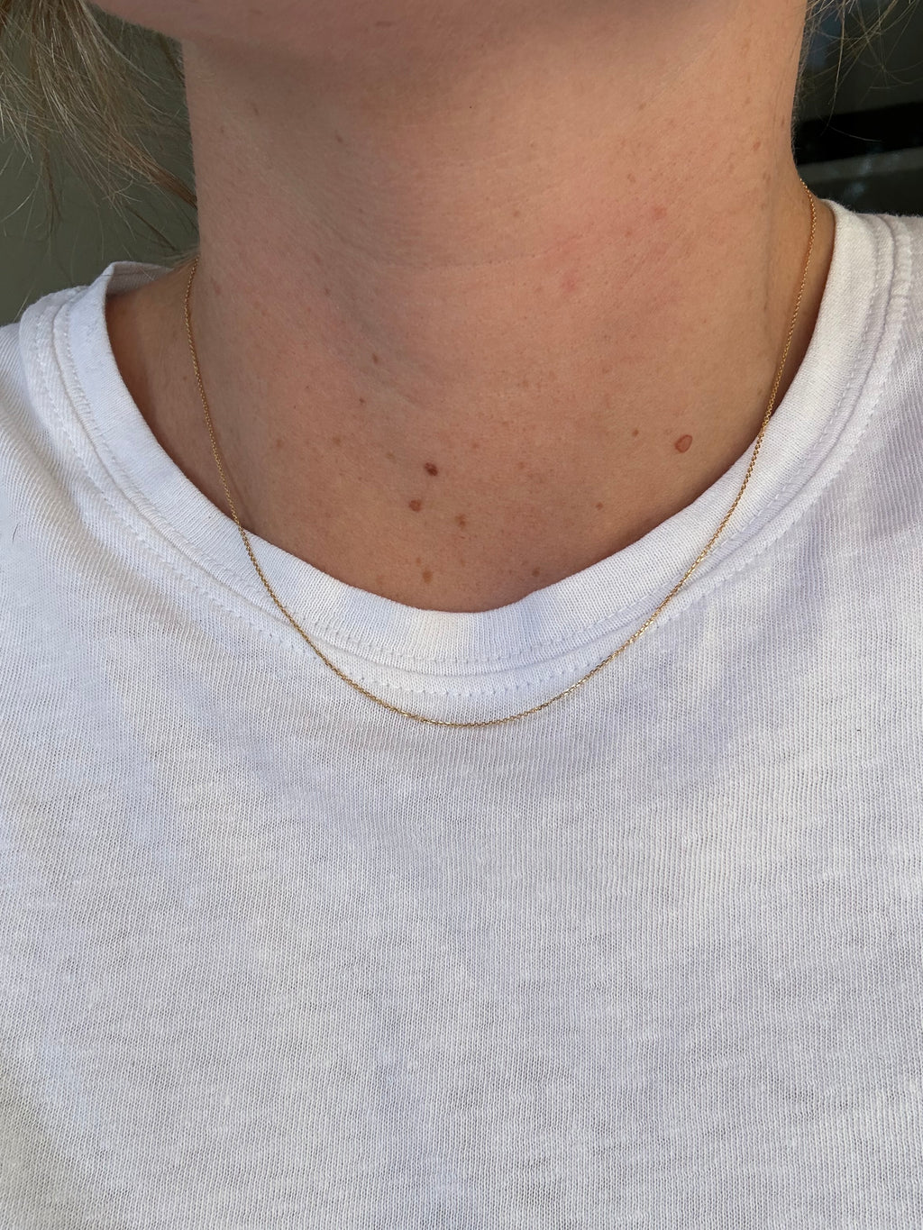 Dainty Shiny Biker Chain
