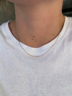 Dainty Shiny Biker Chain