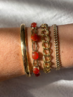 Fire Opal Bracelet by