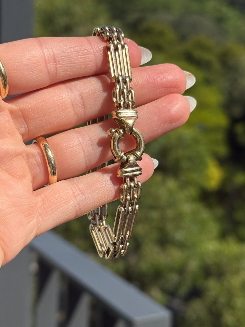 Gate Bolt Bracelet