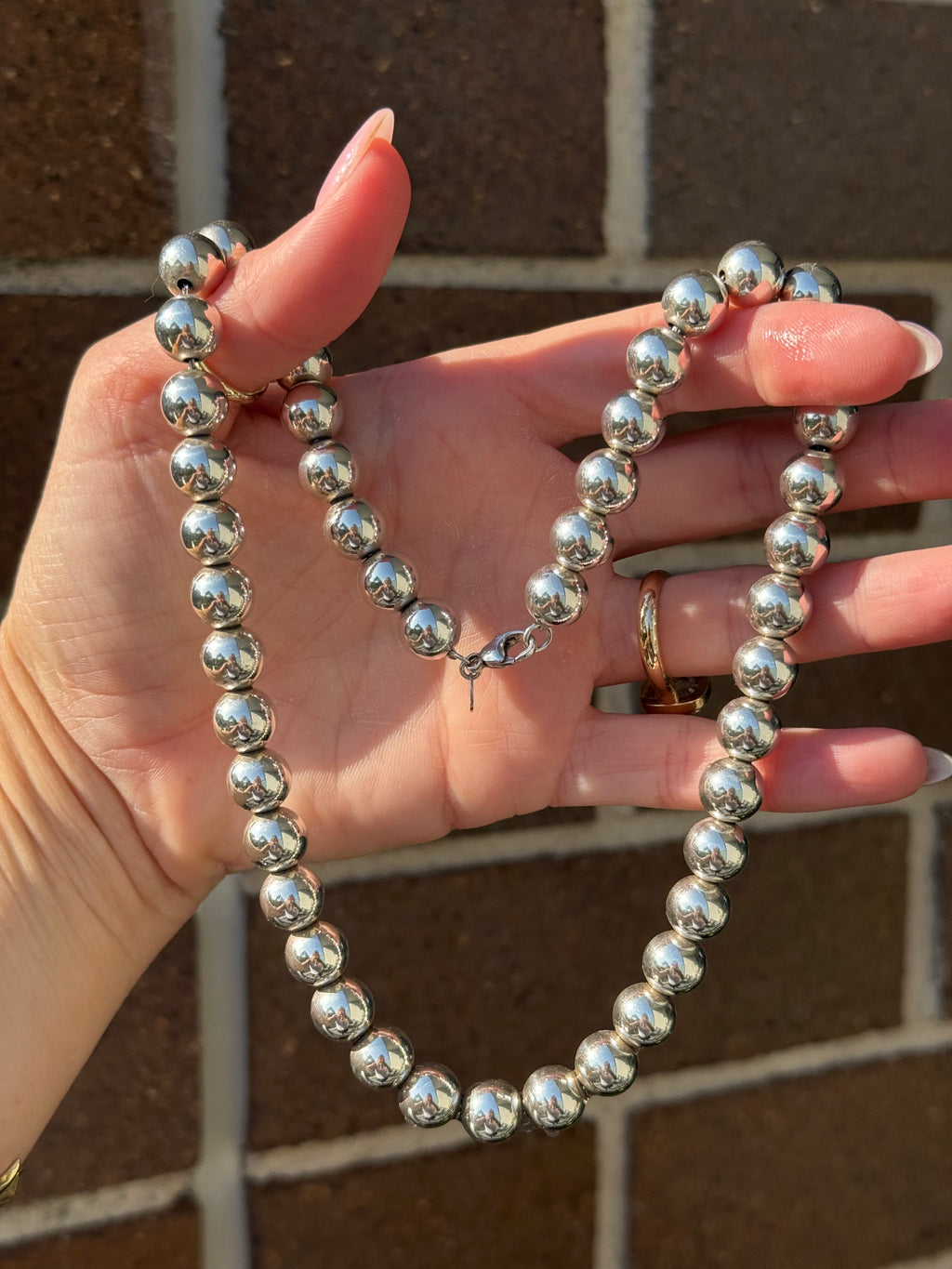 T&Co Silver Ball Chain