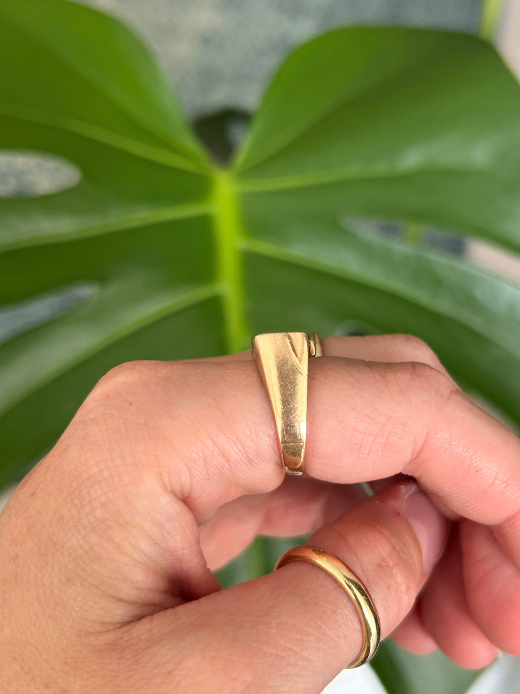 Melissa Name Diamond Ring