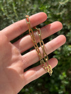 Chunky Paperclip Bracelet