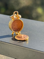 Open Clock Charm