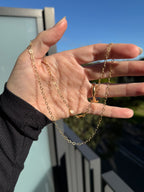 Solid Fluted Cable Chain