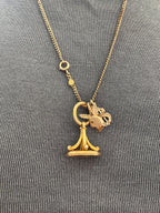 Solid Antique Cowen Curb Chain