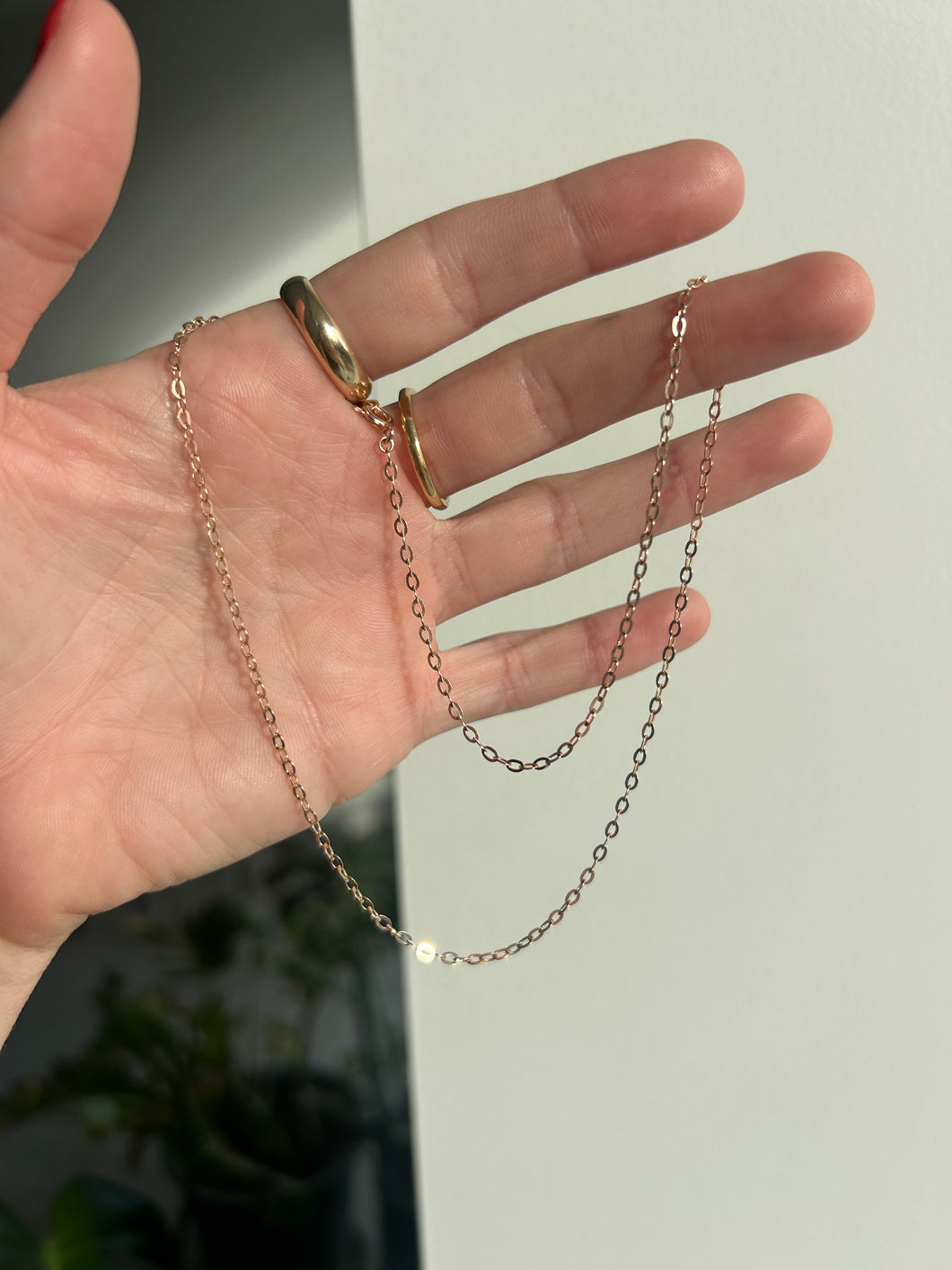 Rose Gold Cable Chain