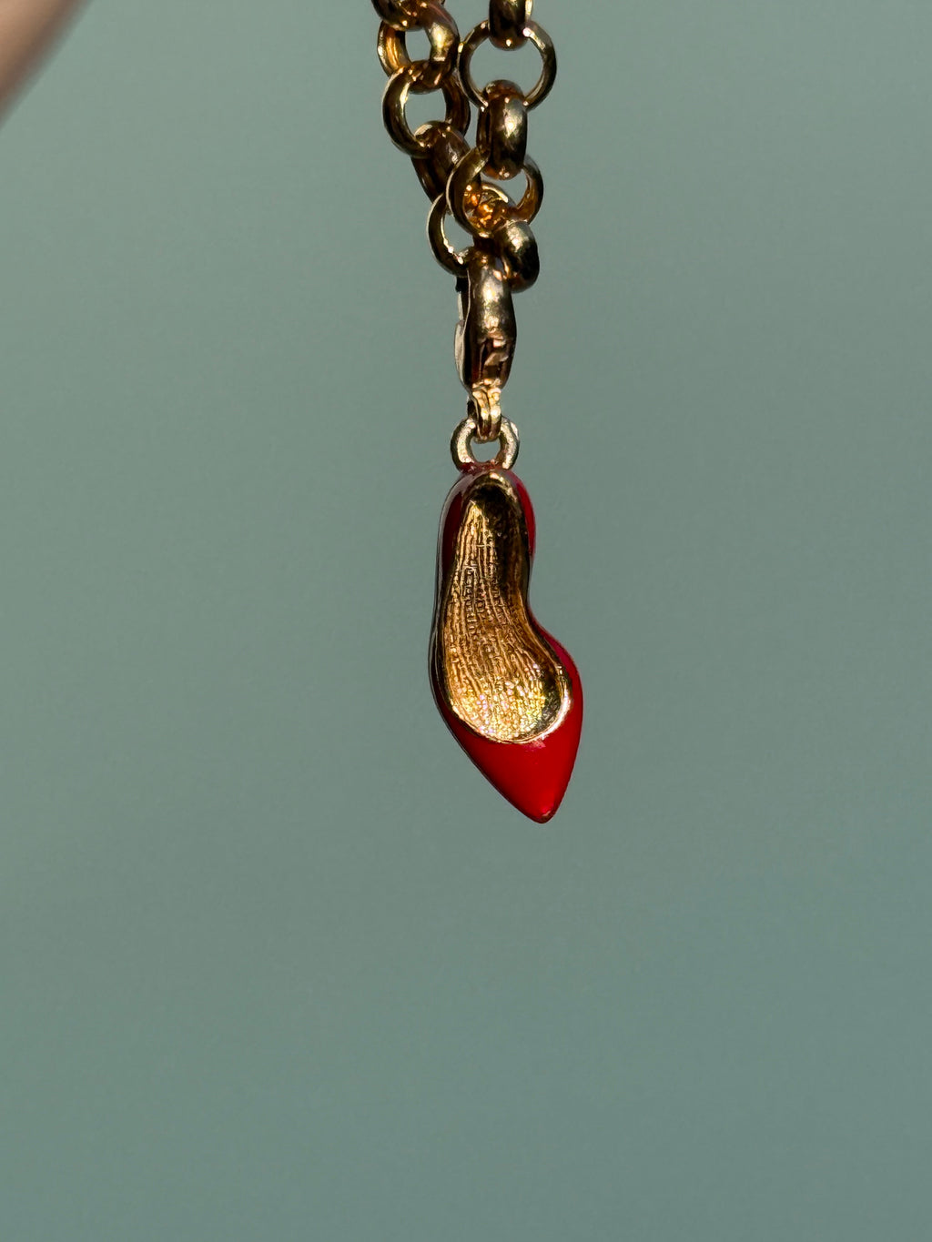 Enamel Heel Charm