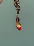 Enamel Heel Charm