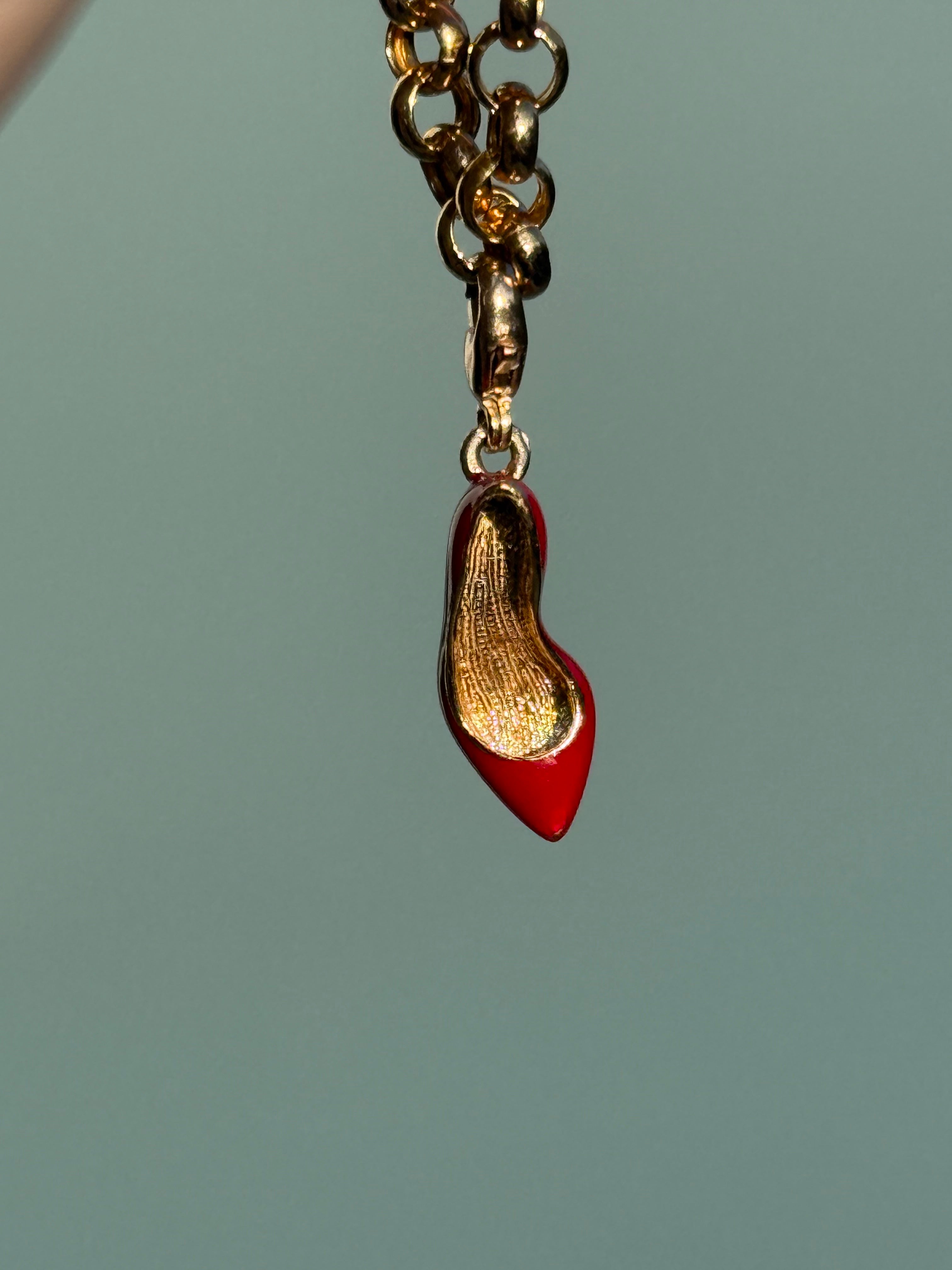Enamel Heel Charm