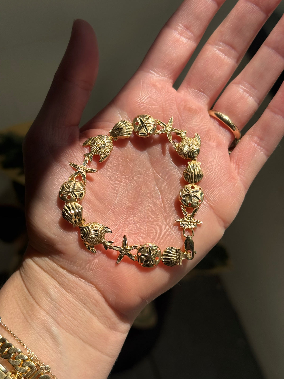 14k Mermaid Bracelet