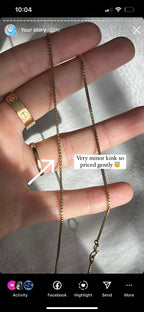 Dainty S Chain