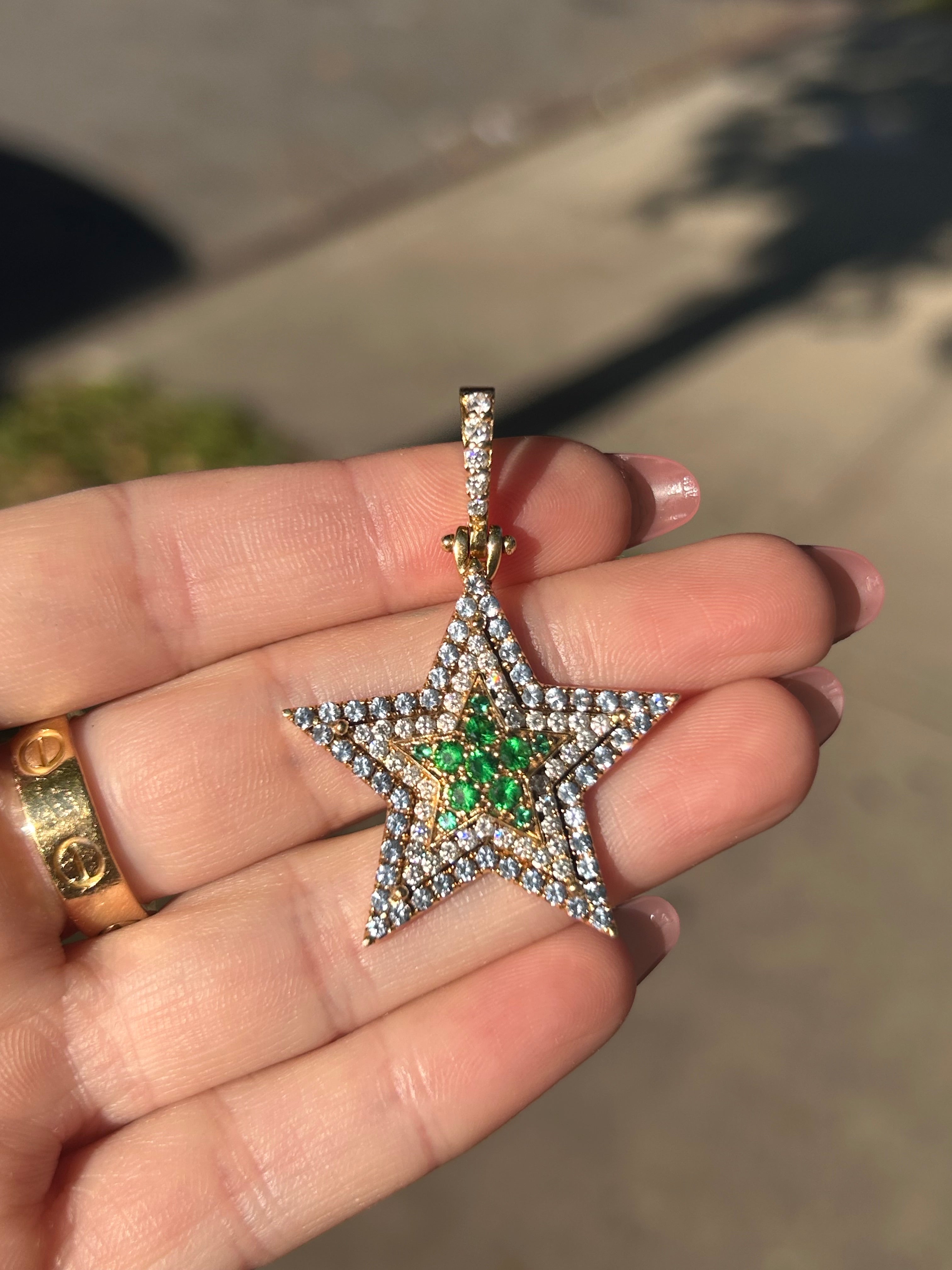 Diamond Star Pendant
