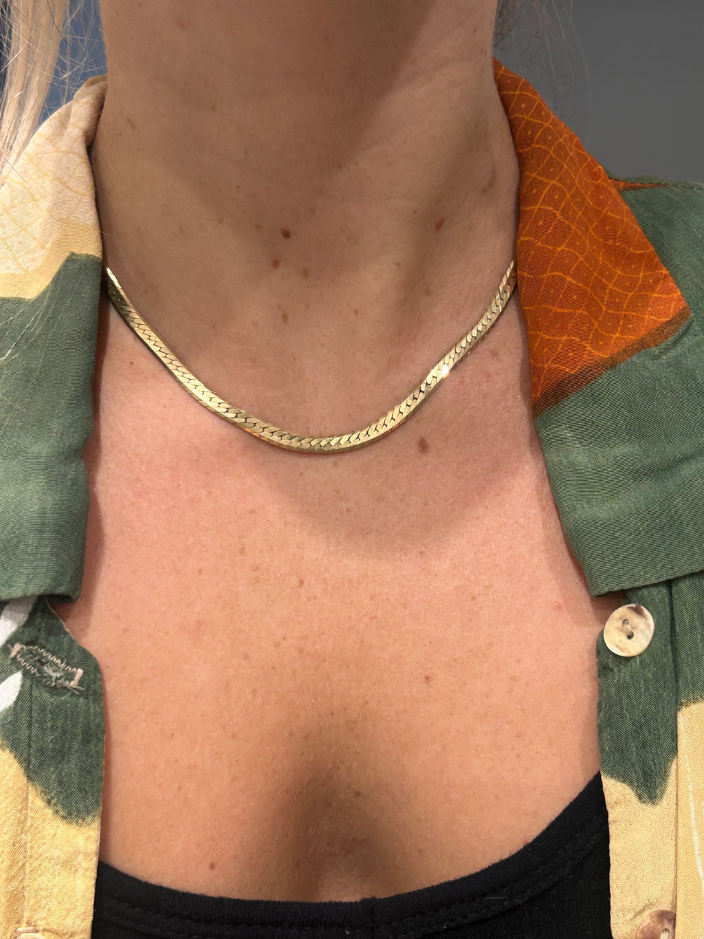 Vintage Solid Herringbone