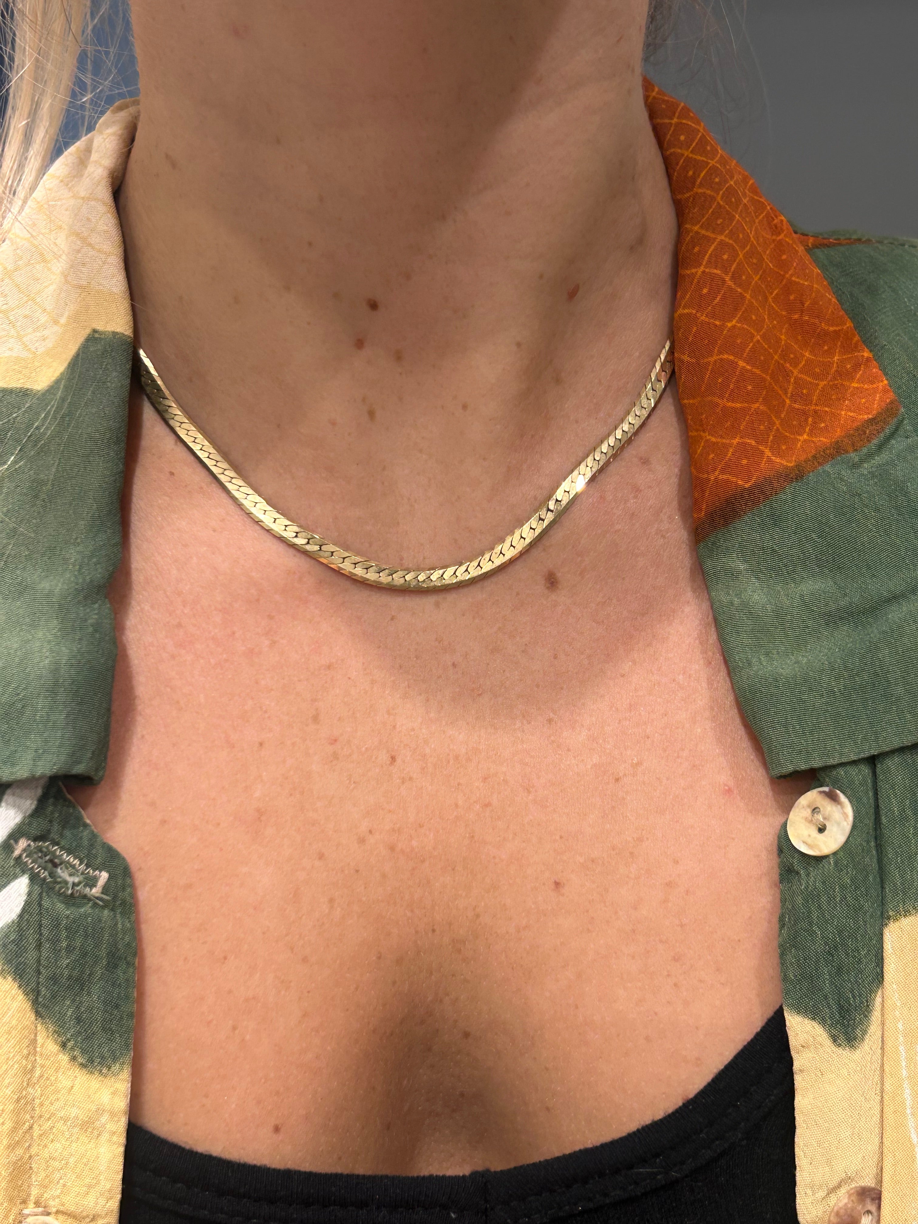 Vintage Solid Herringbone