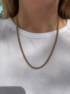 Antique Solid Rounded Curb Chain