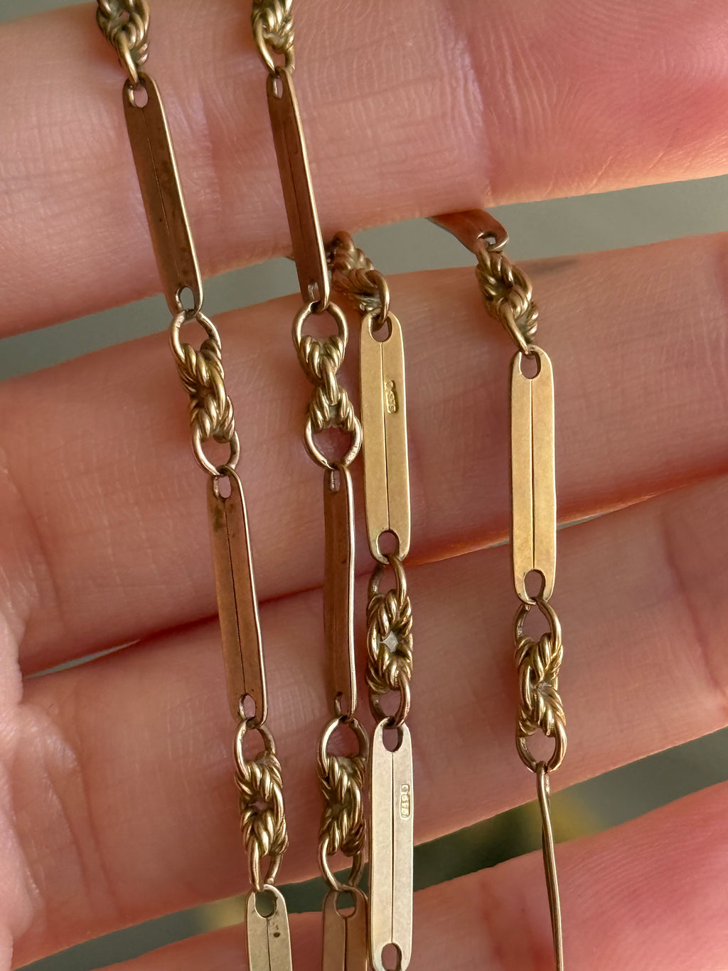 Mini Antique Fancy Love-knot Watch Chain