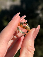 14k Ruby Heart Ring