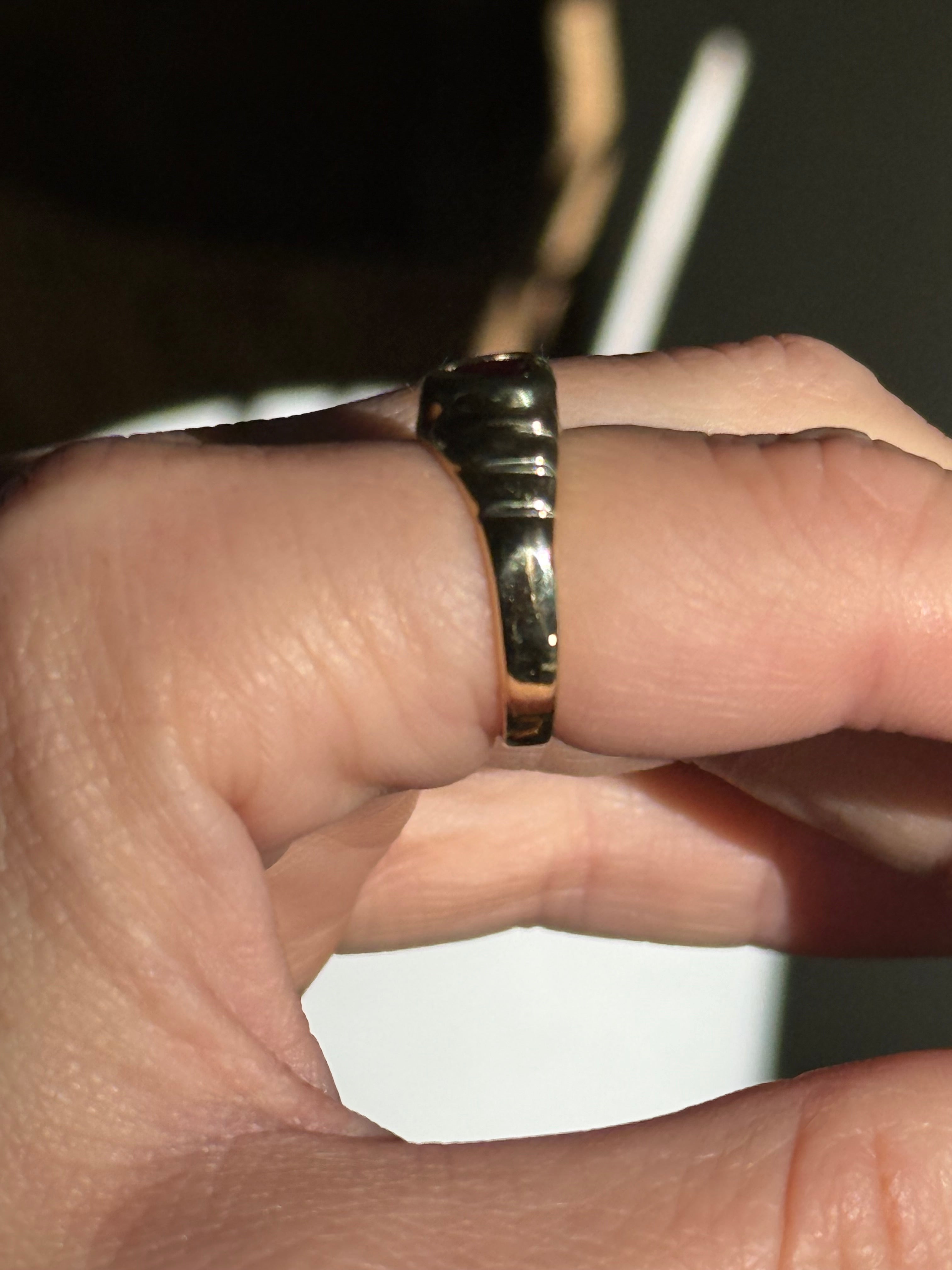 14k Ruby Heart Ring