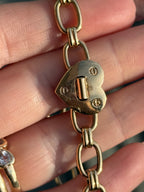 Heart Lock Bracelet