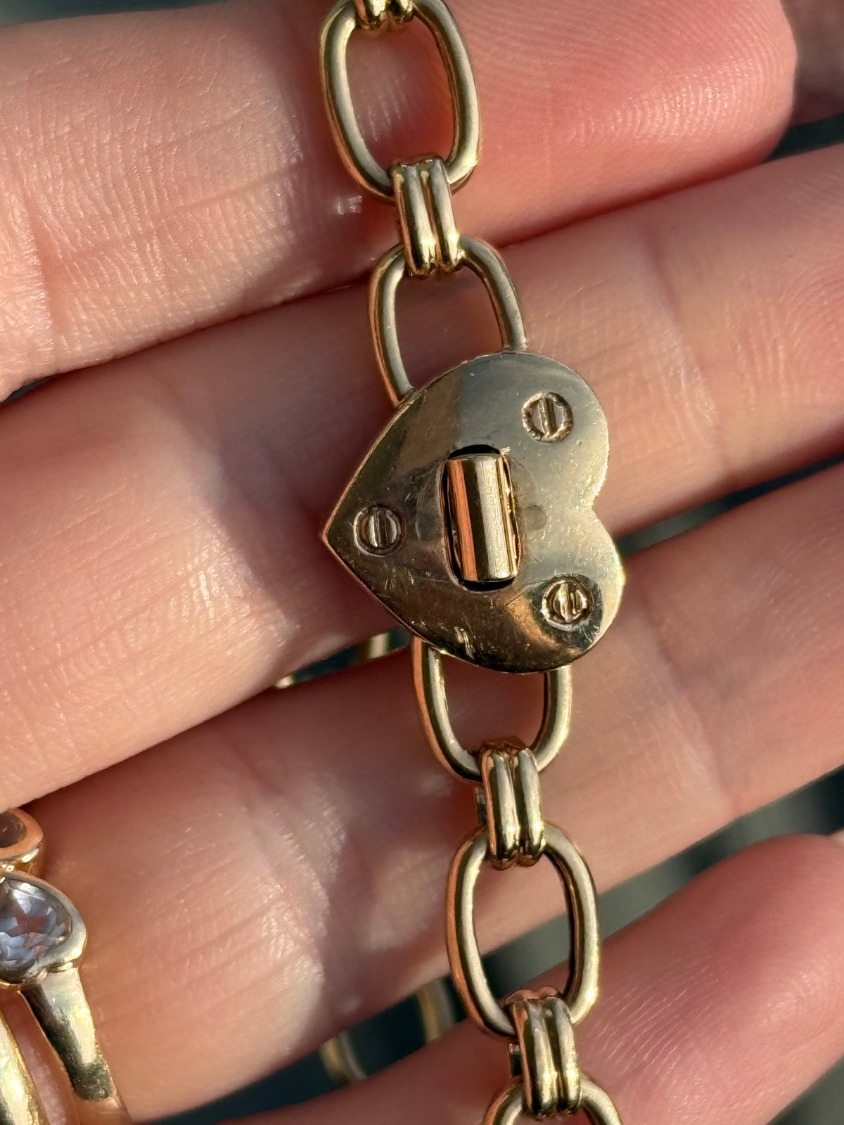 Heart Lock Bracelet