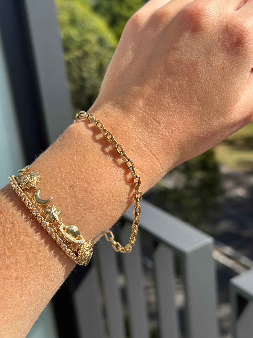 Solid Biker Bracelet