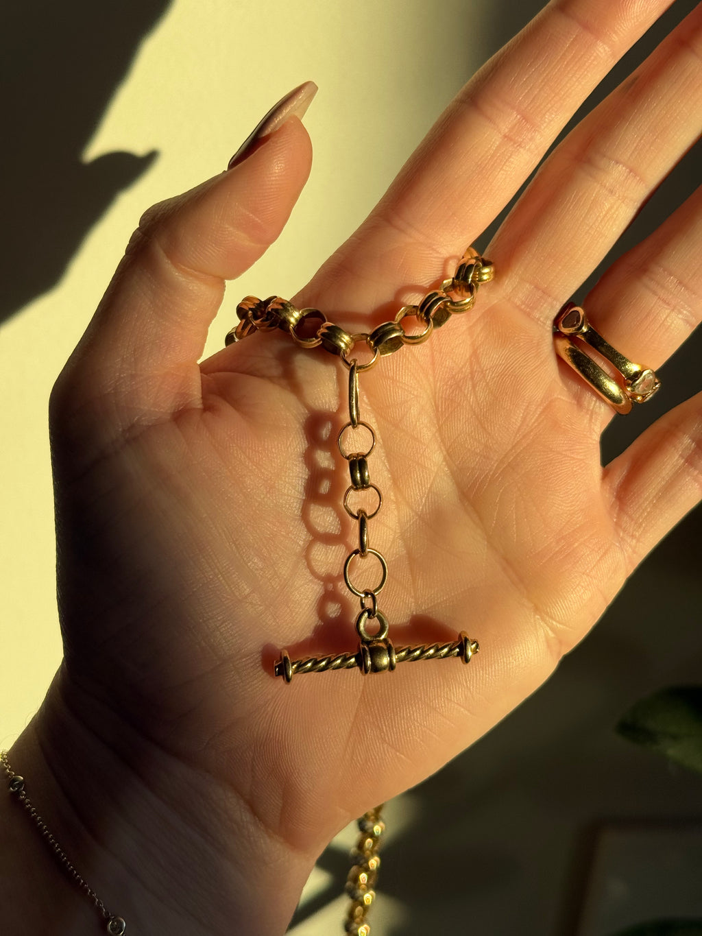 Fancy Rolo Watch Chain