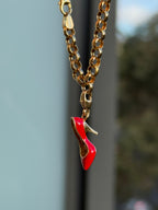 Enamel Heel Charm