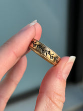 Load image into Gallery viewer, Floral Enamel Band
