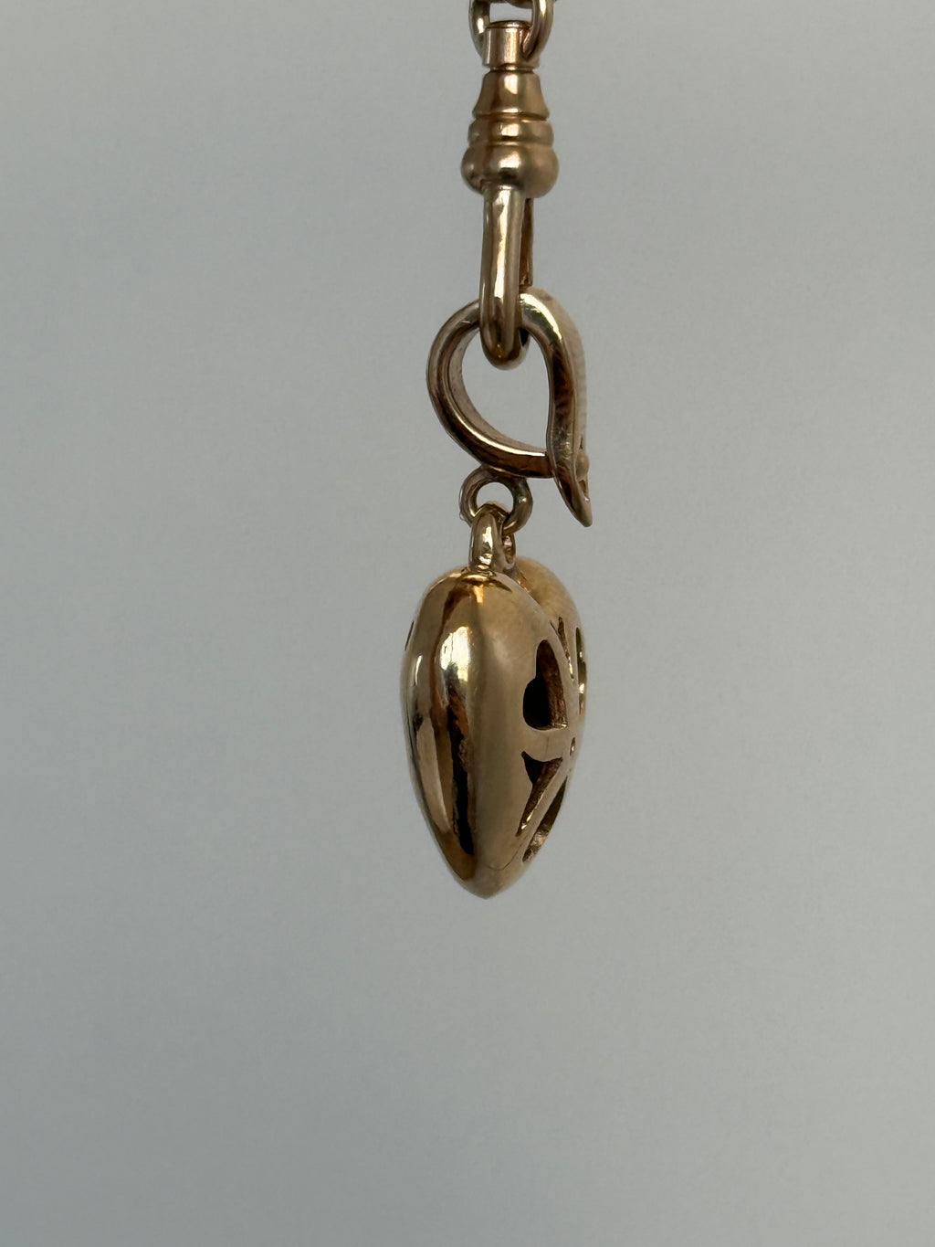 Diamond Heart Lucky Charm