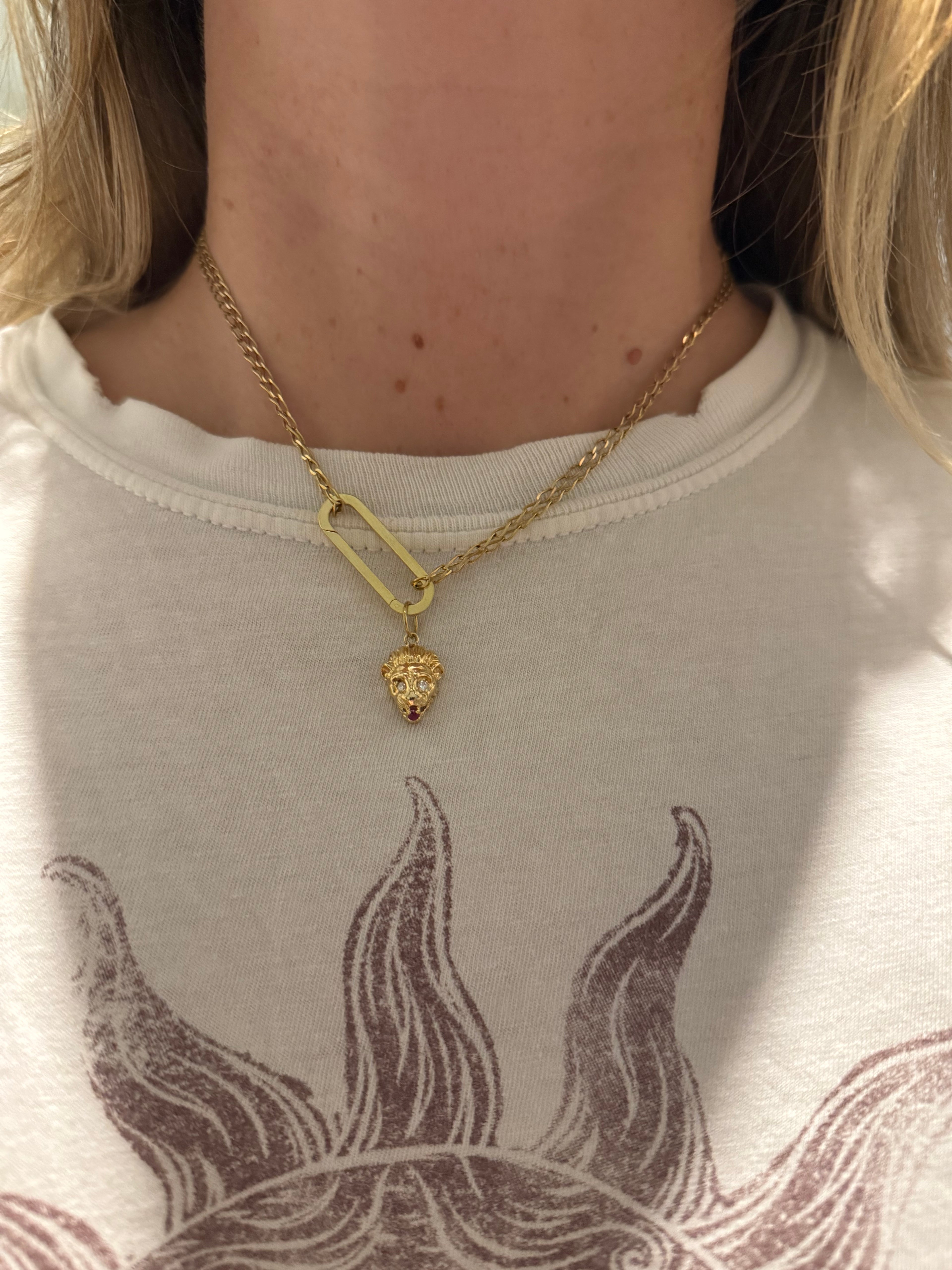 Paperclip Charm Holder