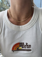 Sparkly Beaded Braided Chain Necklace