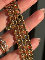 Fish Hook Long Chunky Curb Chain