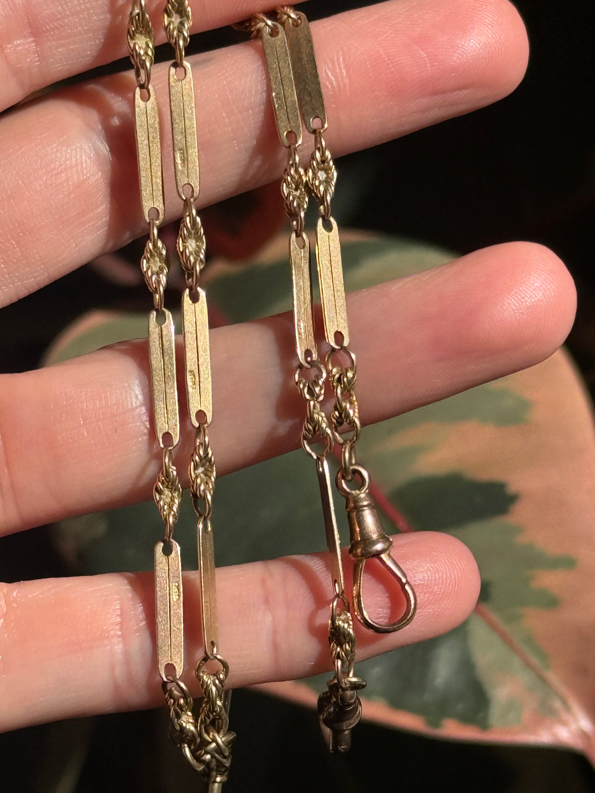 Mini Antique Fancy Love-knot Watch Chain
