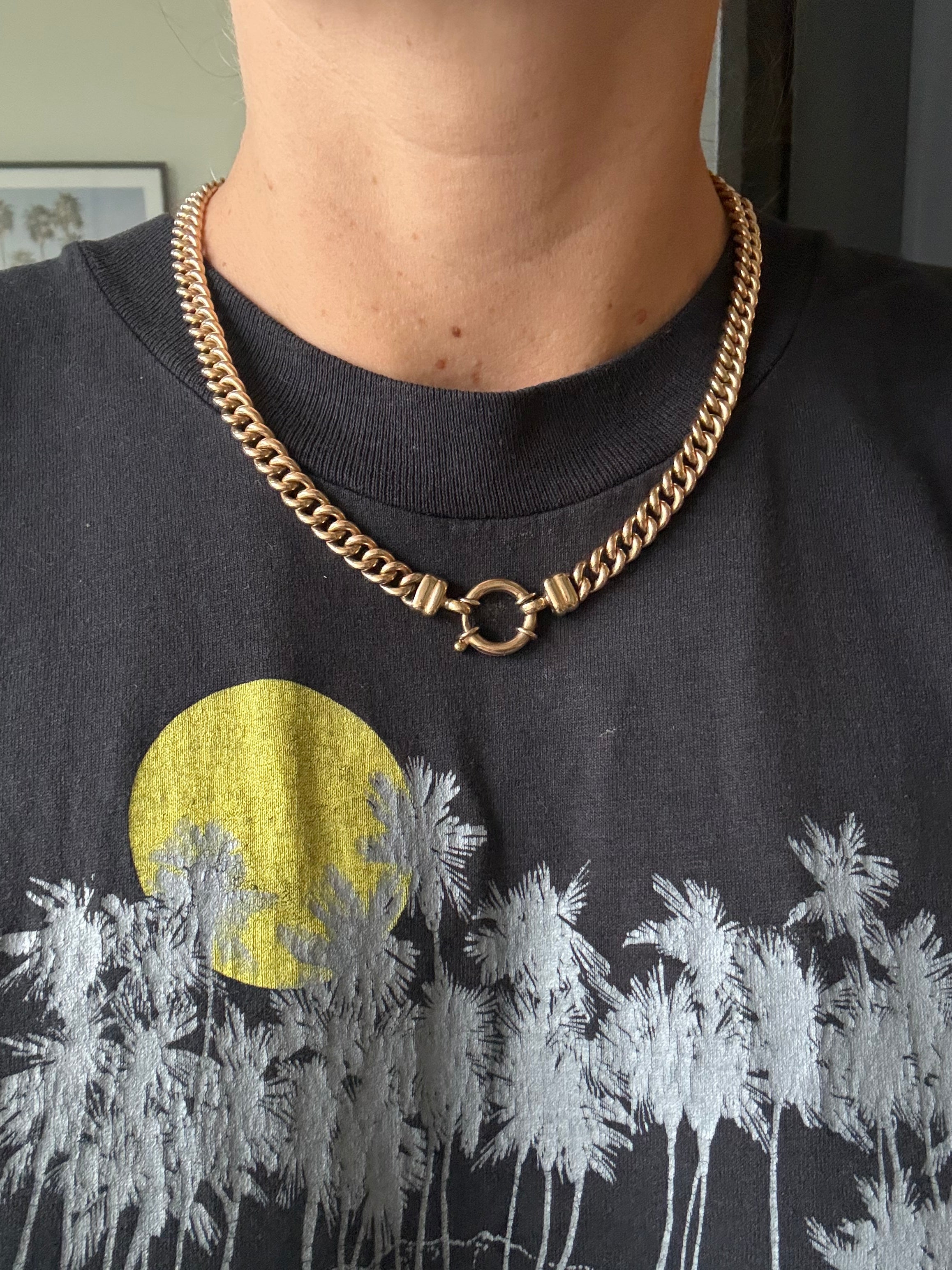 Chunky Rounded Curb Chain