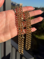 Fish Hook Long Chunky Curb Chain