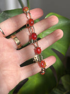 Fire Opal Bracelet by